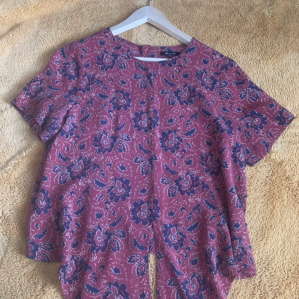 Madewell Sheer shirt